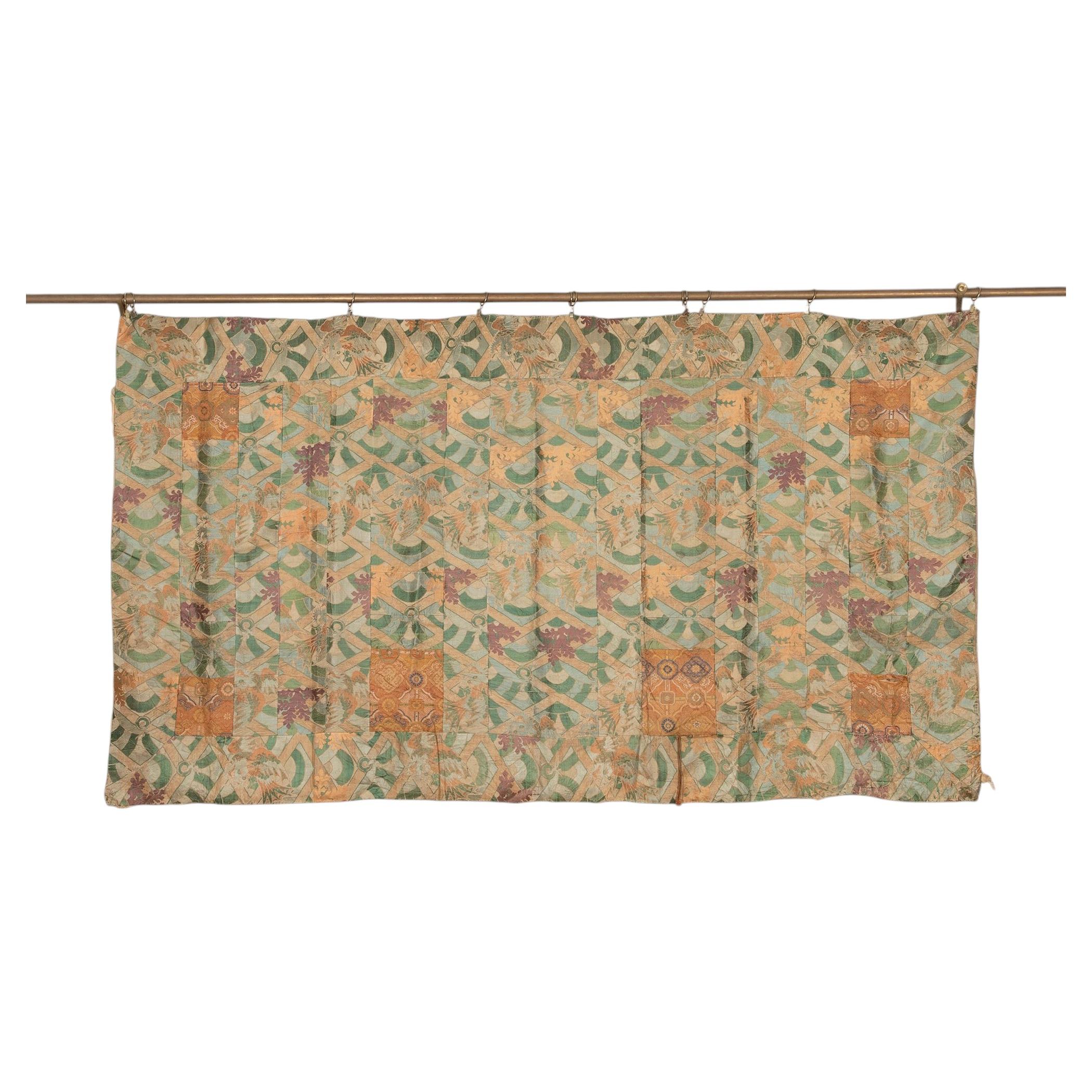 Late 19th Century Japanese Silk Kesi For Sale