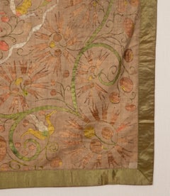 Late 18th Century Castello Branco Silk Wall Hanging