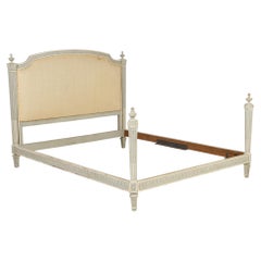 19th Century French Painted Double Bed Frame