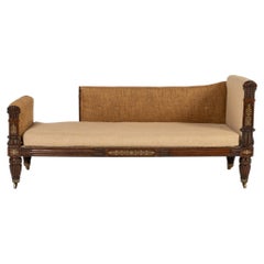 19th Century English Rosewood Daybed