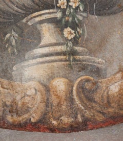 Grand Scale Pair of 19th Century French Architectural Paintings