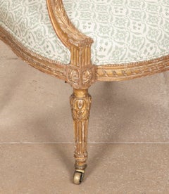 Late 19th Century Howard & Sons Louis XV Style Armchair