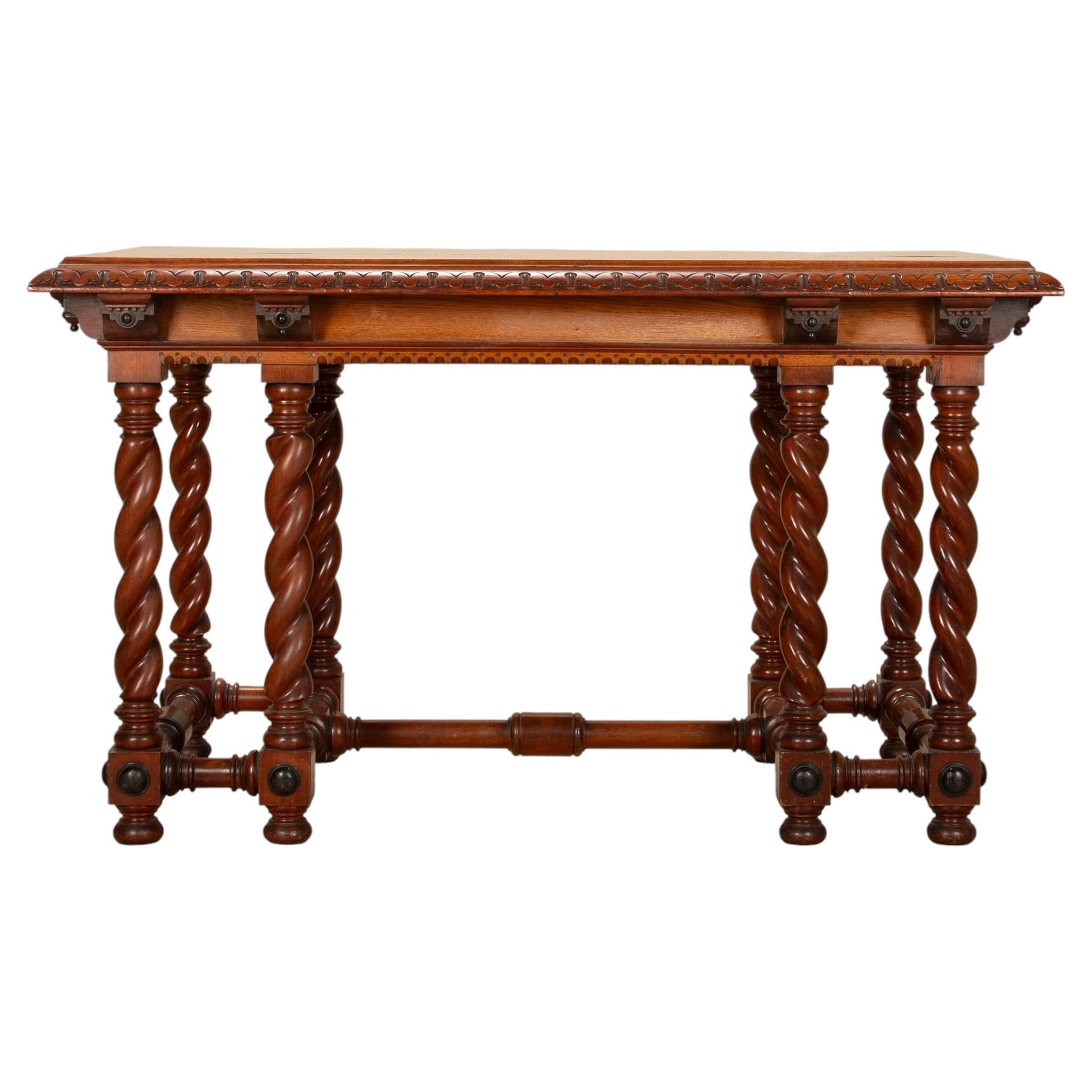 Noble Wood console table - 19th century For Sale at 1stDibs