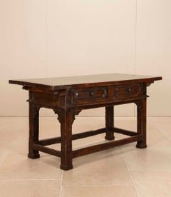 18th Century Tuscan Walnut Console Table