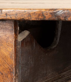 18th Century Spanish Console Table with Bobbin Carved Legs