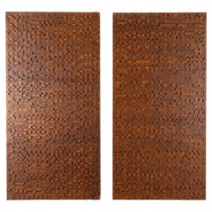 Pair of Contemporary Italian Decorative Wall Panels