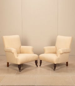 Pair of Late 19th Century English Armchairs
