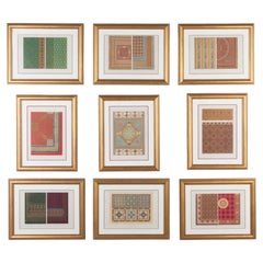Set of Nine 19th Century Chromolithographs by John Burley Waring
