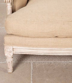 Large Pair of Mid-20th Century French Armchairs