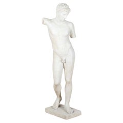Early 20th Century French Plaster Sculpture 'The Youth of Marathon'