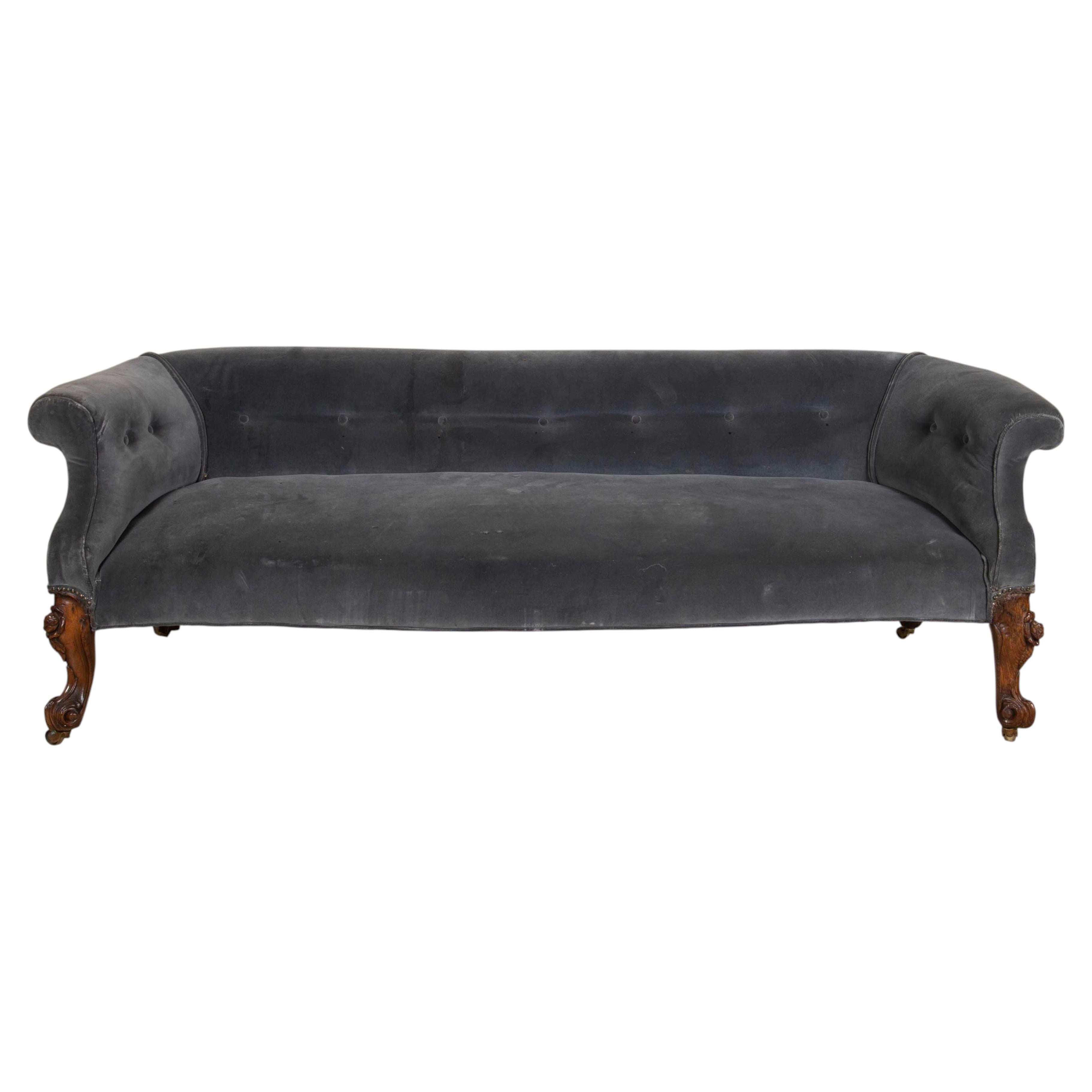 19th Century English Country House Chesterfield Sofa