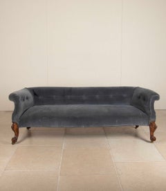 19th Century English Country House Chesterfield Sofa