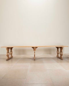 Large 19th Century English Oak Table