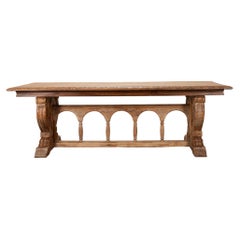 Large 19th Century Italian Baroque Style Dining Table