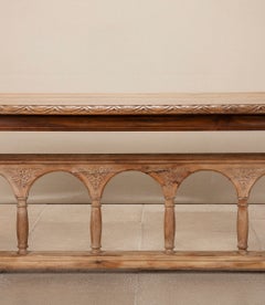 Large 19th Century Italian Baroque Style Dining Table