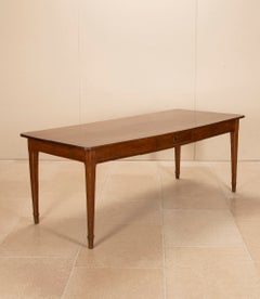 Large 19th Century French Oak Farmhouse Table