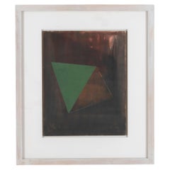 20th Century British Oil on Wood Painting 'August Night' by George Dannatt