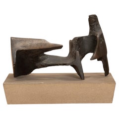 20th Century Sculpture 'Reclining Form' by Ezra Orion, 1965