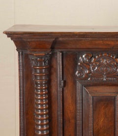 Early 18th Century Italian Walnut Cabinet