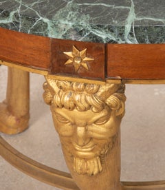 19th Century French Marble Top Gueridon
