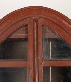 Nordeuropäischer Schrank oder Bücherschrank aus dem 19. Jahrhundert