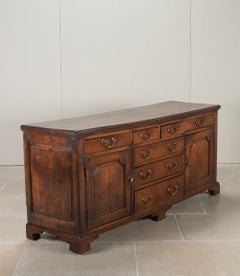 18th Century English Oak Dresser Base