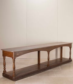 Large 19th Century Painted Serving Table