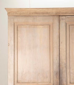 Large 18th Century Georgian Painted Estate Cupboard