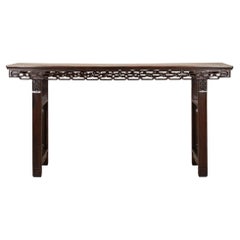 Late 19th Century Chinese Altar Console Table