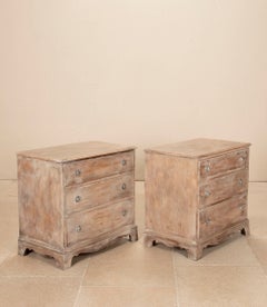 Small Pair of 20th Century Painted Chests of Drawers