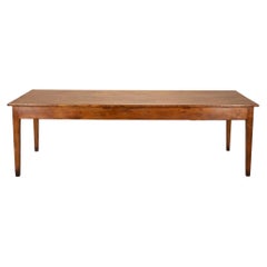 Late 19th Century French Oak Farmhouse Table