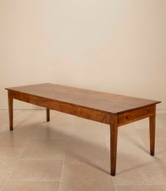 Late 19th Century French Oak Farmhouse Table