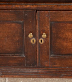 Late 19th Century English Glazed Oak Bookcase