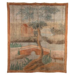 Early 19th Century Swedish Toile Peinte