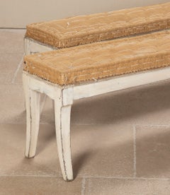 Pair of 20th Century French Directoire Style Benches