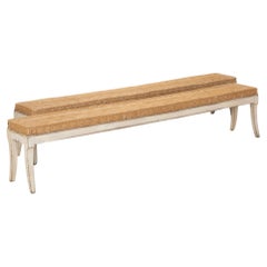 Pair of 20th Century French Directoire Style Benches