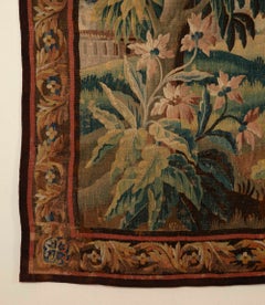 Late 17th Century Aubusson Verdure Tapestry