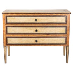 Late 18th Century Italian Neoclassical Painted Commode