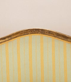Late 18th Century Italian Neoclassical Giltwood Settee