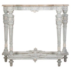 Tall Early 19th Century French Console Table