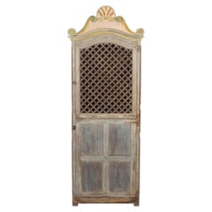 18th Century Portuguese Painted Confessional