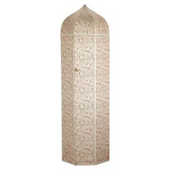 Early 20th Century Travelling Wardrobe in Liberty Fabric