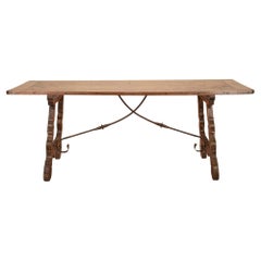 Large 18th Century Italian Renaissance Style Oak Table