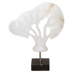 „21st Century English Bleached Coral Two“ – Alabaster-Skulptur von Mark Bowman