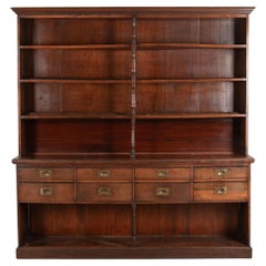 19th Century English Country House Fruitwood Dresser