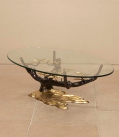 1970s Bonsai Tree Coffee Table by Willy Daro