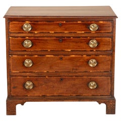 George III Mahogany Inlaid Chest of Drawers