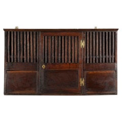 Early 18th Century Welsh Oak Mural Livery Cupboard
