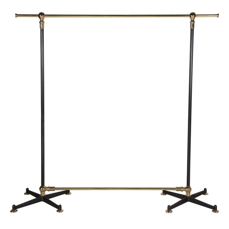 Vintage Style Freestanding Clothes Rail For Sale at 1stdibs