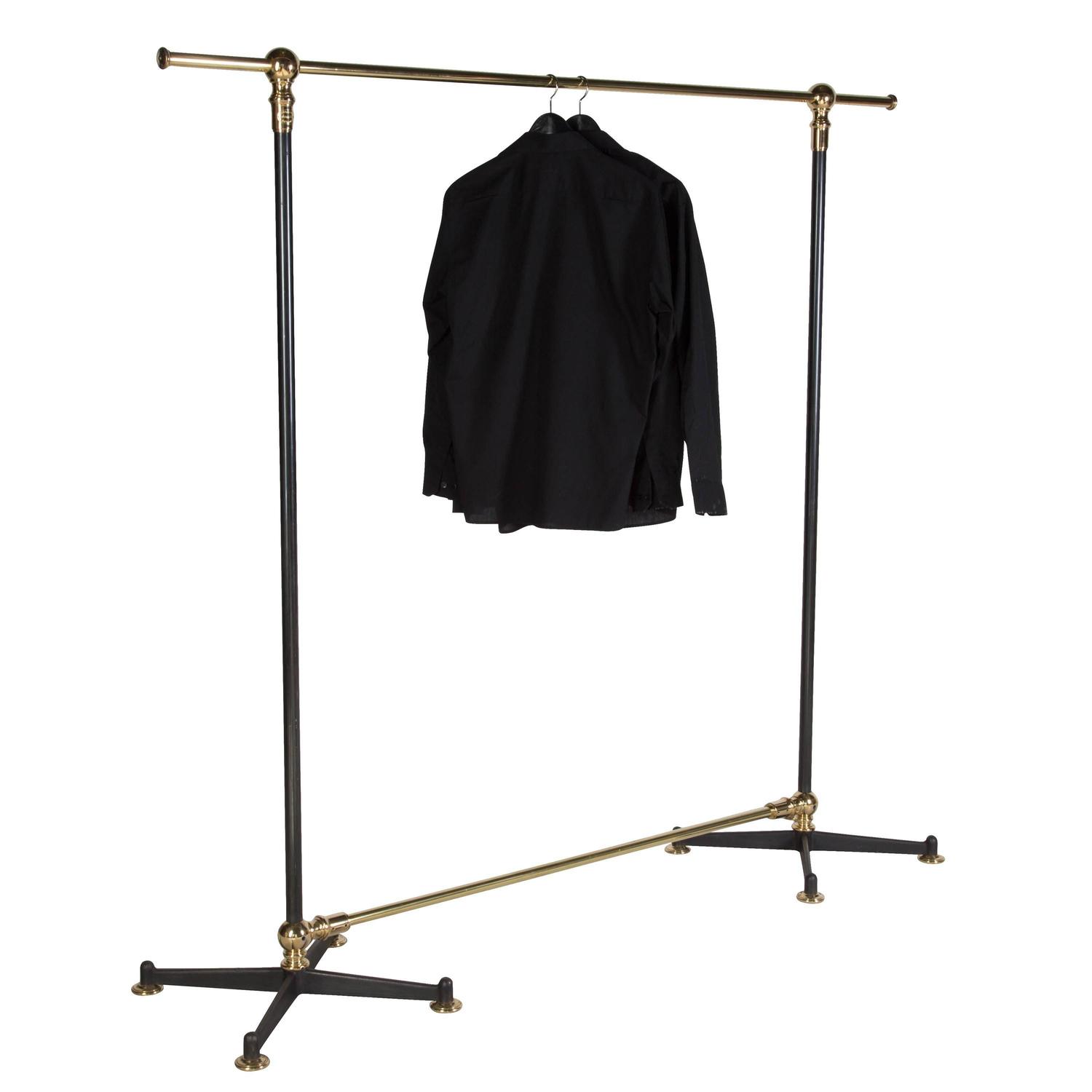 Vintage Style Freestanding Clothes Rail For Sale at 1stdibs